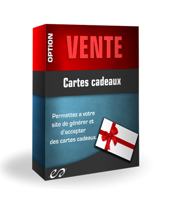 carte cadeau pour site e commerce eeCom 1E