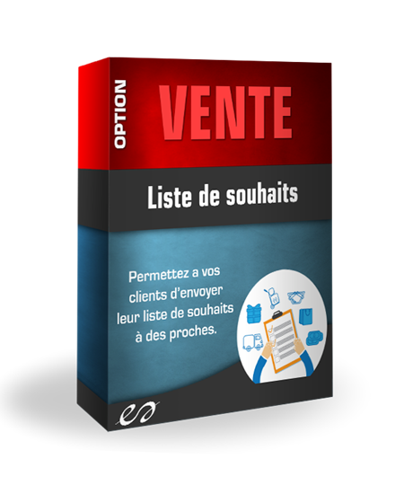 Liste de souhait pour e commerce eeCom a 1 €