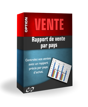 Rapport par pays pour e commerce eeCom 1€