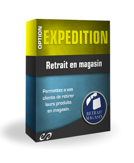 Option retrait en magasin pour site e commerce eeCom 1€